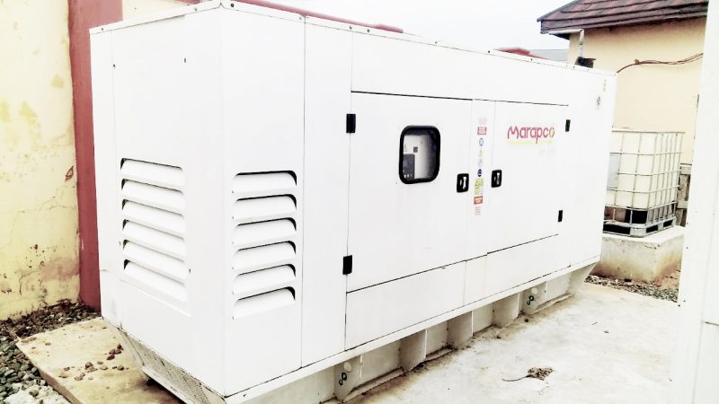 Standby power generating set - Anabel Events Place